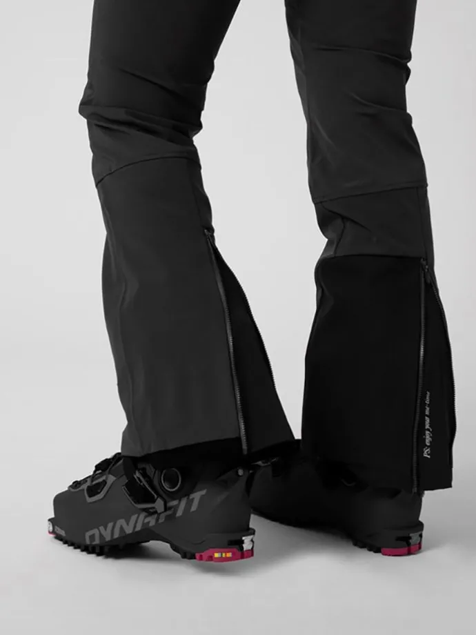 Ski-/snowboardbroek zwart