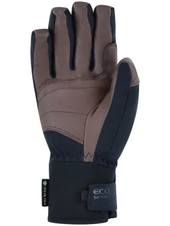 Ski-/snowboardhandschoenen "Camurac GTX" zwart/bruin