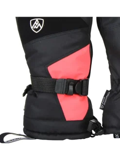Ski-/snowboardhandschoenen "Miss" zwart/oranje