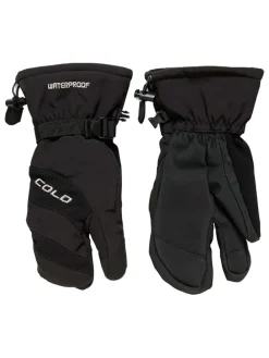 Ski-/snowboardhandschoenen zwart