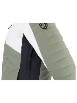 Ski-/snowboardjas "Acharme" kaki/wit