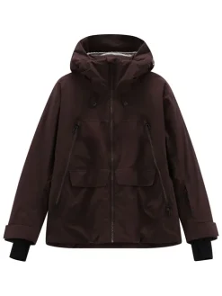 Ski-/snowboardjas bruin