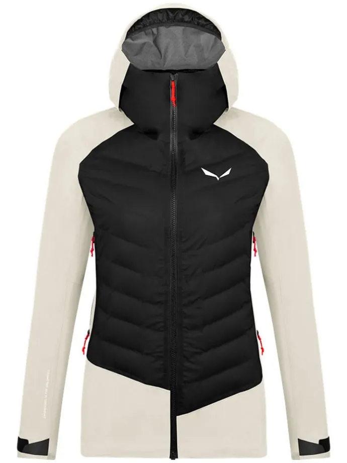 Ski-/snowboardjas "Sella PTX" crème/zwart
