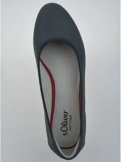 Sleehakpumps donkerblauw