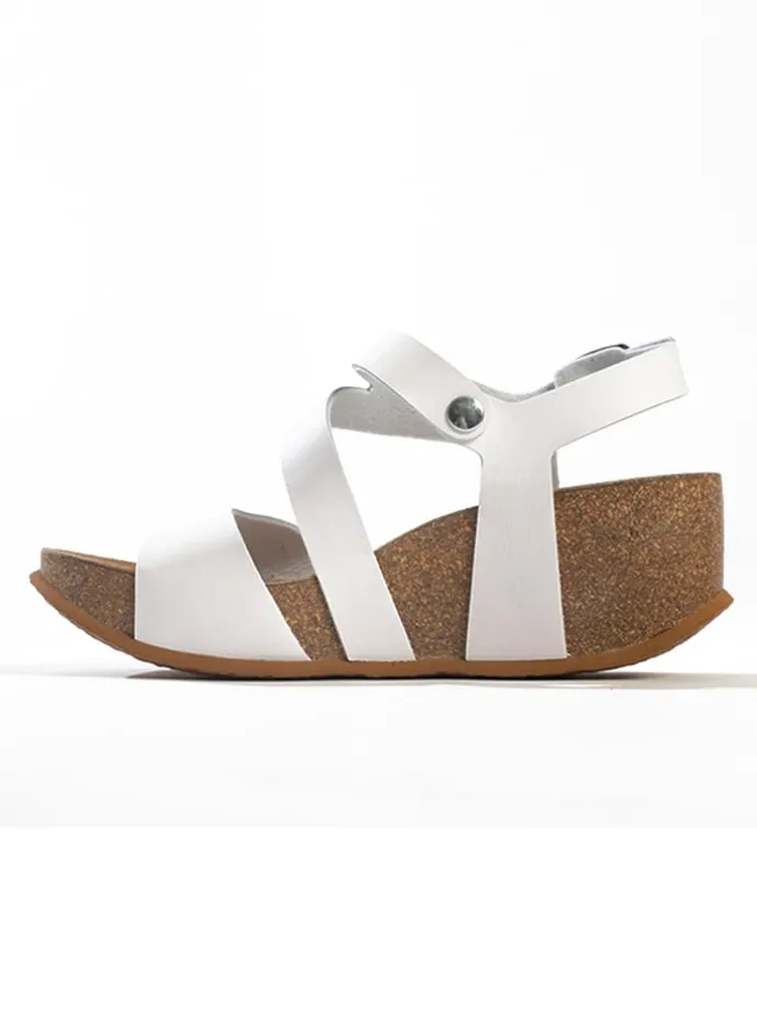 Sleehaksandalen "Bolzano" wit