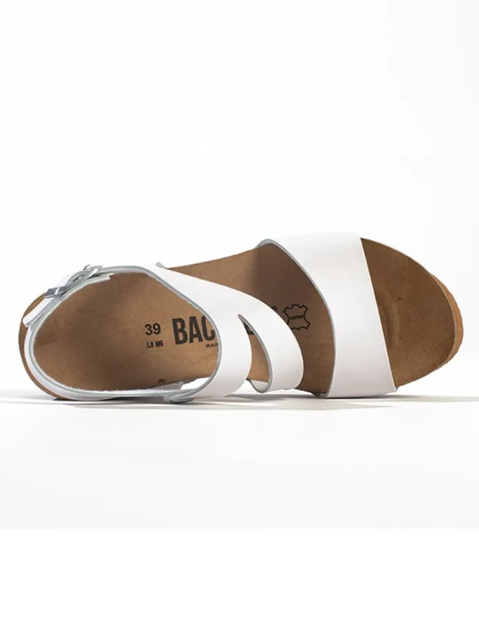Sleehaksandalen "Bolzano" wit