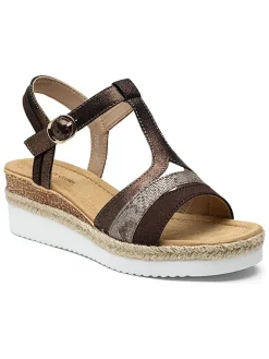 Sleehaksandalen bruin