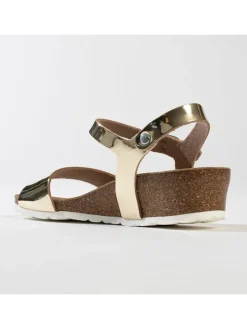 Sleehaksandalen "Calabria" goudkleurig