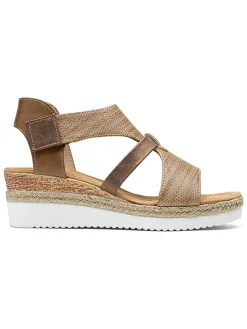 Sleehaksandalen camel
