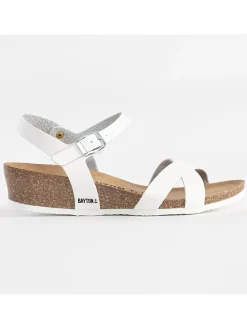 Sleehaksandalen "Canberra" wit