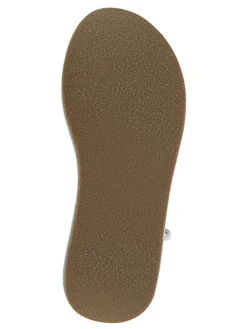Sleehaksandalen crème