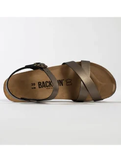 Sleehaksandalen grijs