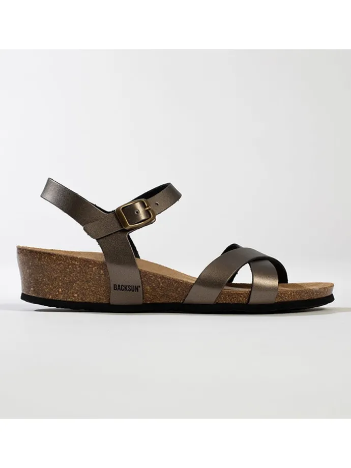 Sleehaksandalen grijs