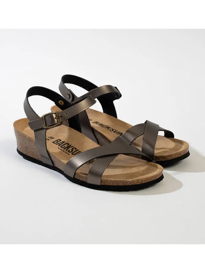 Sleehaksandalen grijs