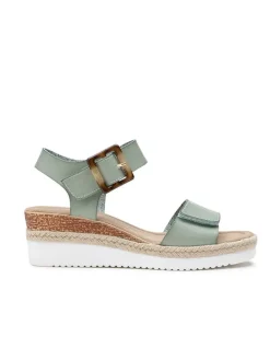 Sleehaksandalen groen