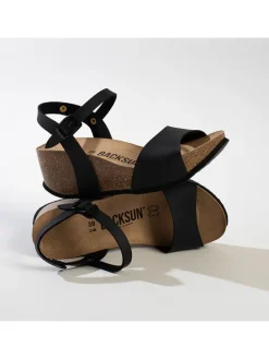 Sleehaksandalen "Hong Kong" zwart