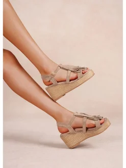 Sleehaksandalen kaki