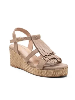 Sleehaksandalen kaki