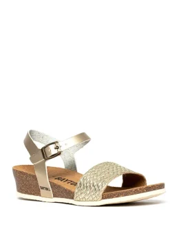 Sleehaksandalen "Leganes" goudkleurig