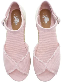 Sleehaksandalen lichtroze