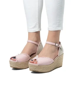 Sleehaksandalen lichtroze
