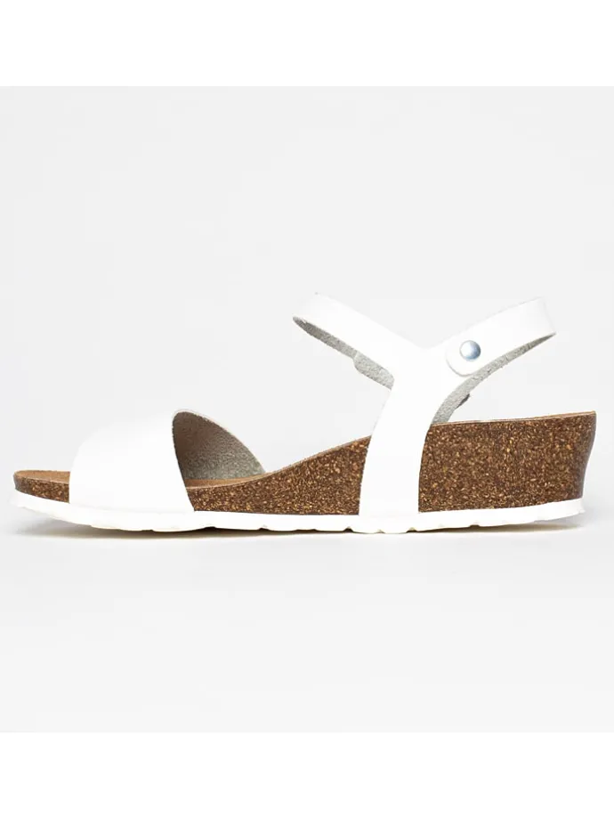 Sleehaksandalen "Mateo" wit