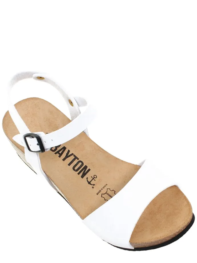 Sleehaksandalen "Maya" wit