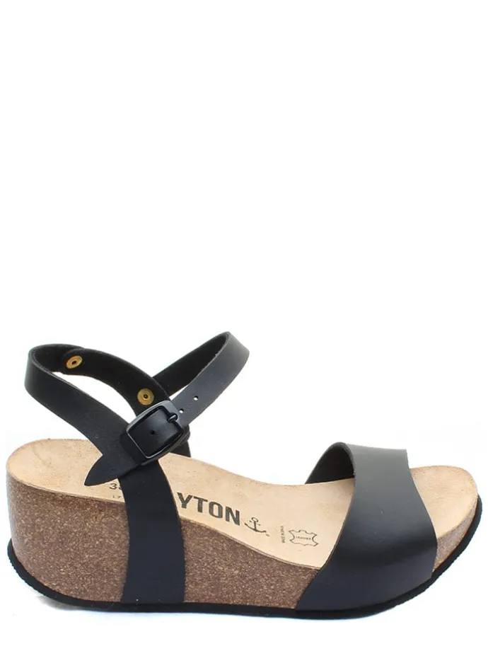 Sleehaksandalen "Mayba" zwart