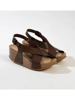 Sleehaksandalen "Melbourne" bruin