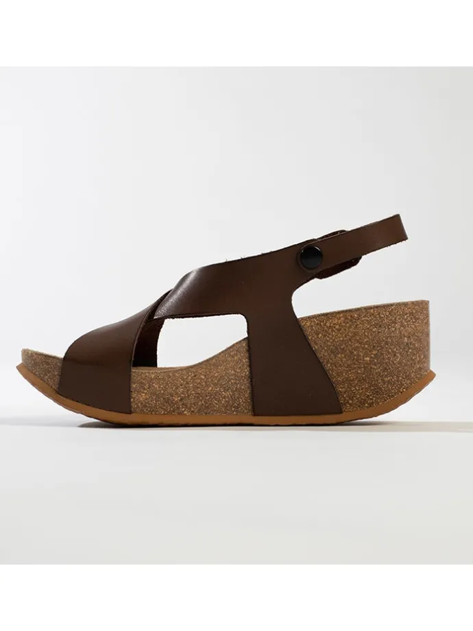 Sleehaksandalen "Melbourne" bruin