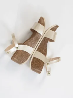 Sleehaksandalen "Toledo" goudkleurig