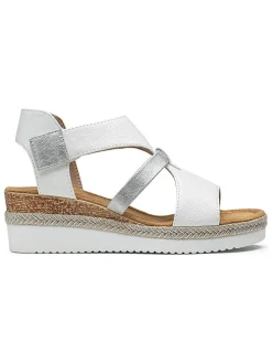 Sleehaksandalen wit