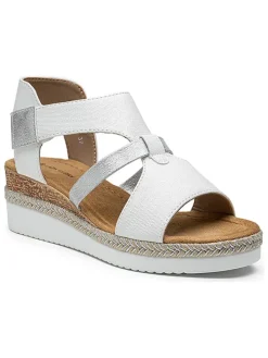 Sleehaksandalen wit