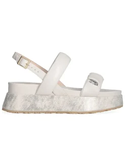 Sleehaksandalen wit
