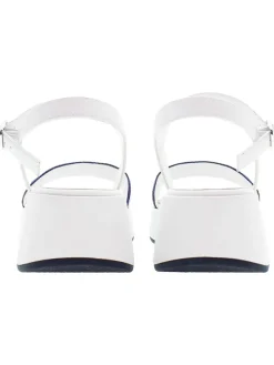 Sleehaksandalen wit
