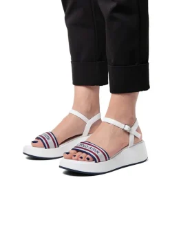 Sleehaksandalen wit