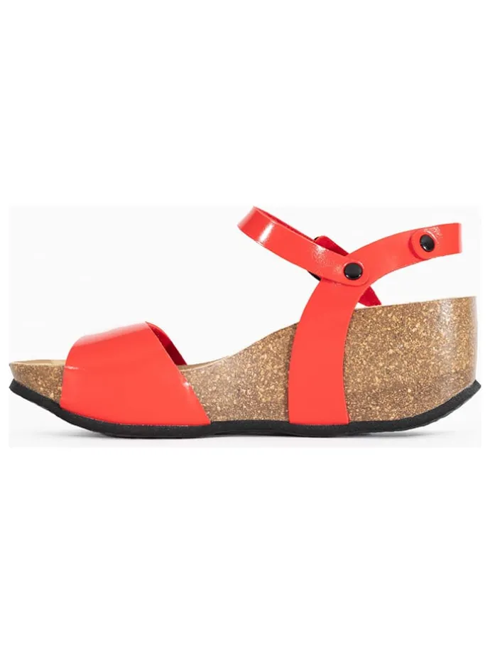 Sleehaksandalen "Yucca" rood