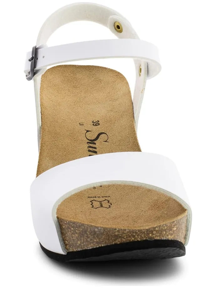 Sleehaksandalen "Yucca" wit