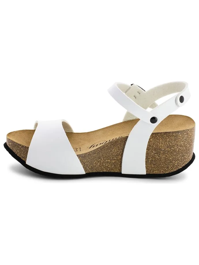 Sleehaksandalen "Yucca" wit