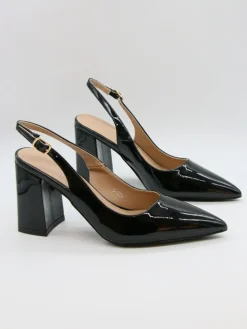 Sliingpumps zwart