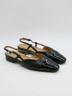 Slingballerina's zwart