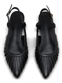 Slingballerina's zwart