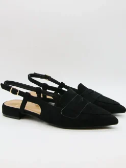 Slingballerina's zwart