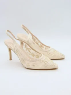 Slingpumps beige