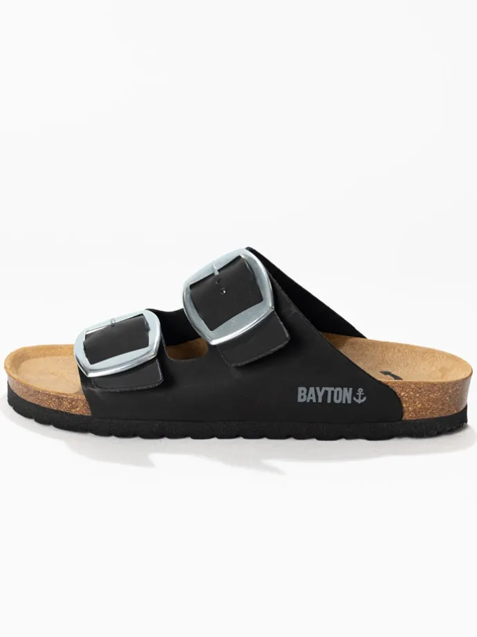 Slippers "Alicante" zwart