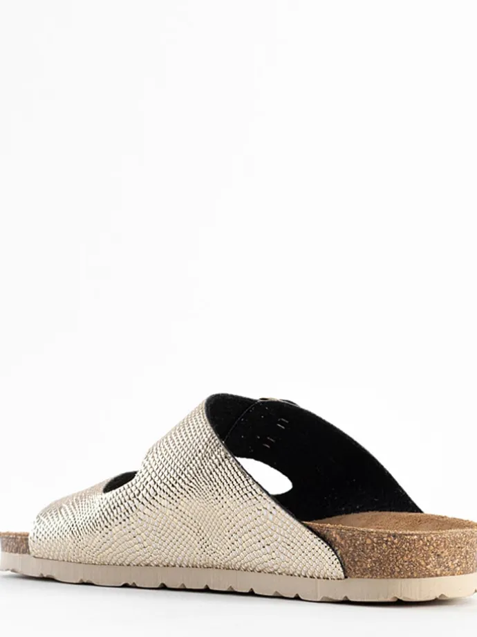 Slippers "Atlas" goudkleurig