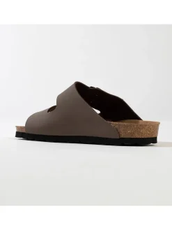 Slippers "Bali" lichtbruin