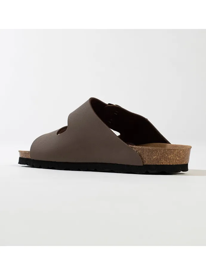 Slippers "Bali" lichtbruin