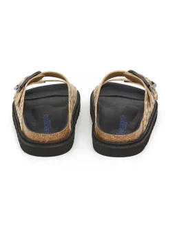 Slippers beige/zwart