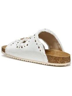 Slippers "Brionia" wit